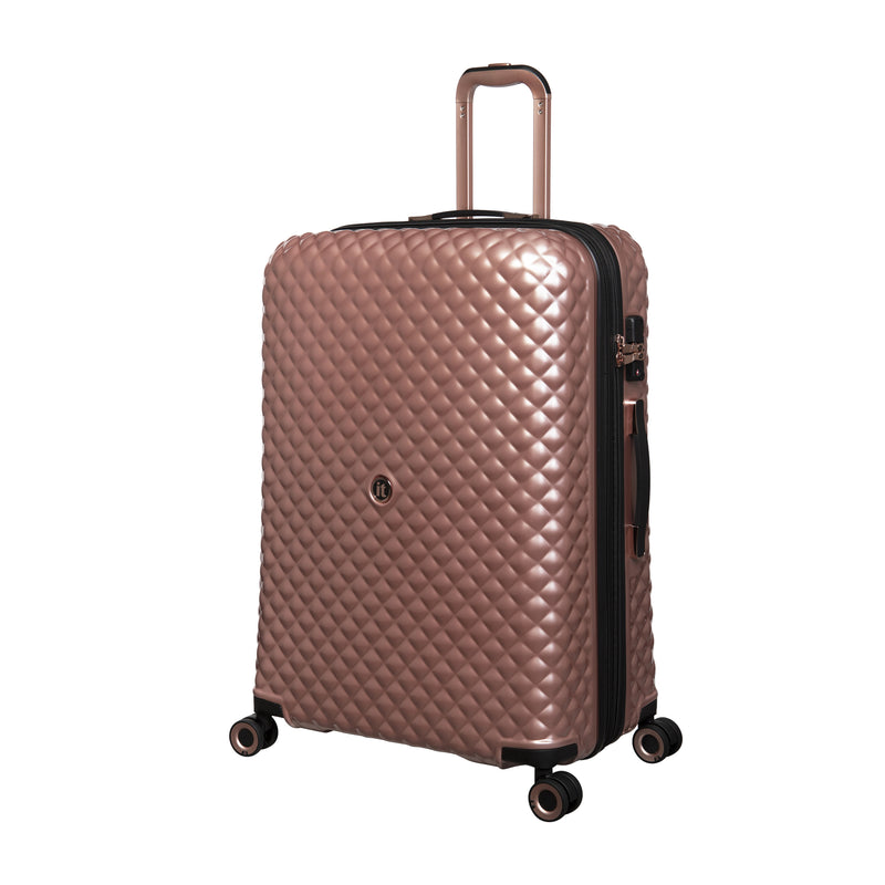 it Luggage Best Quality Glitzy – Large (Metallic Rose Gold) - POHB467